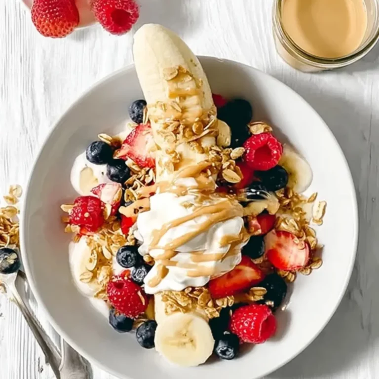 Breakfast Banana Split