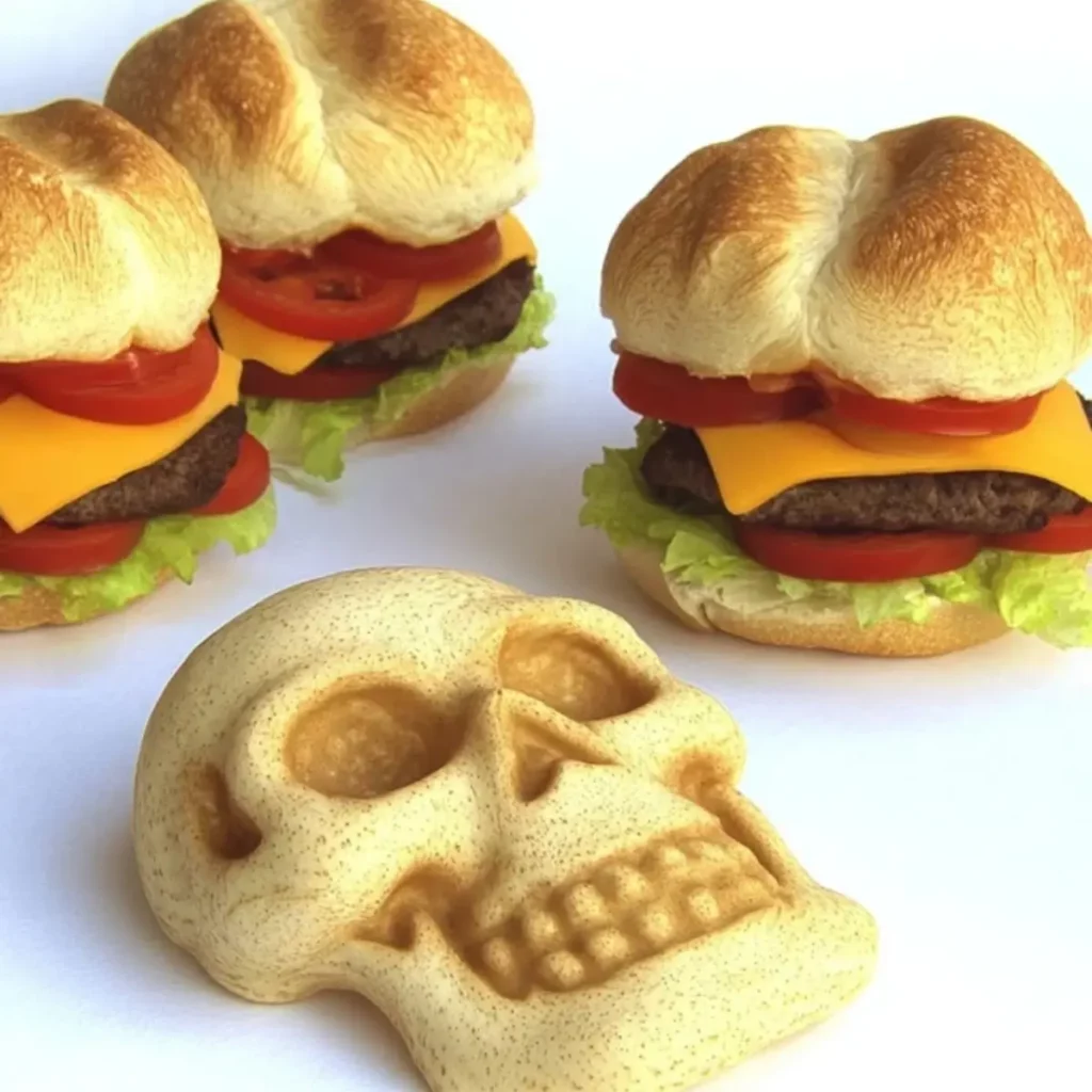 Cheeseburger Skulls