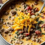 Cheeseburger Soup