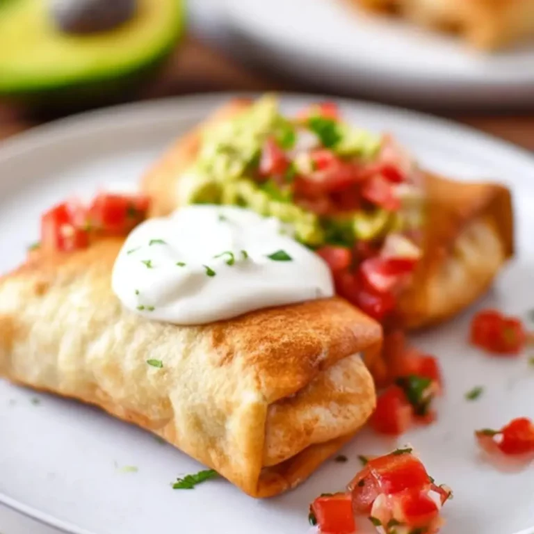 Chicken Chimichangas