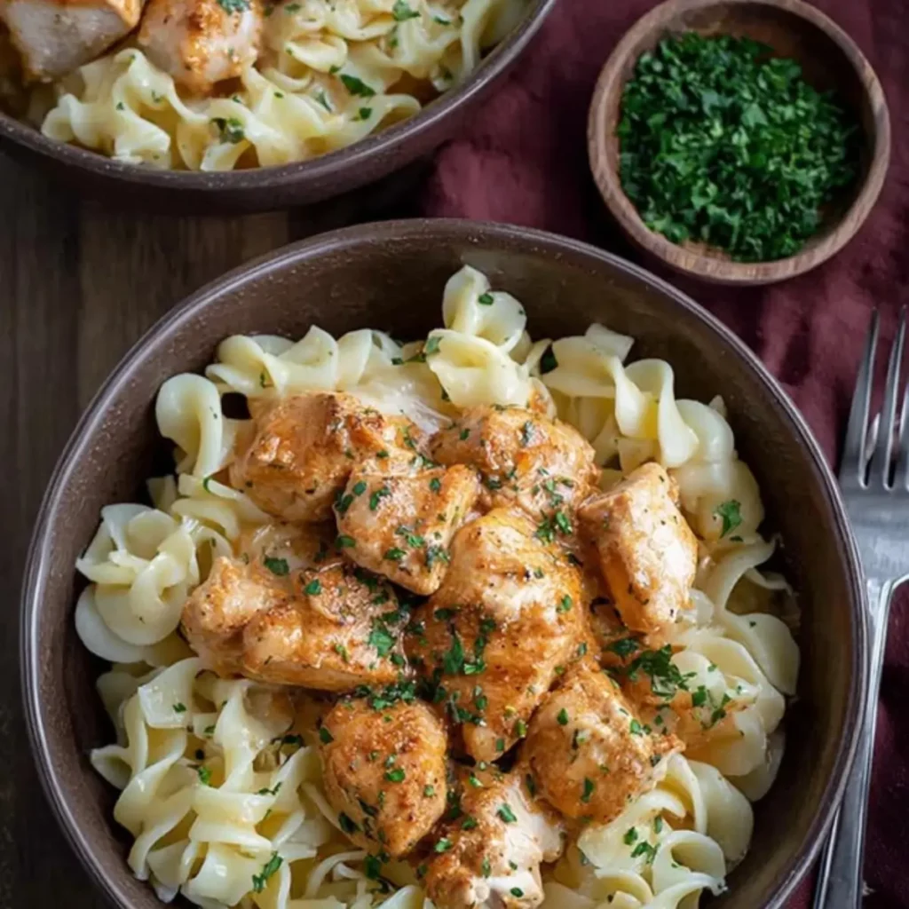Chicken and Buttered Noodles
