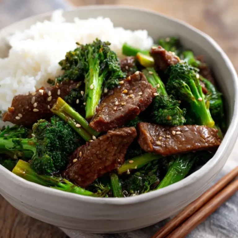 Chinese Beef and Broccoli