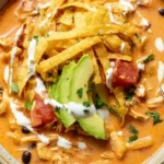 Creamy Chicken Tortilla Soup