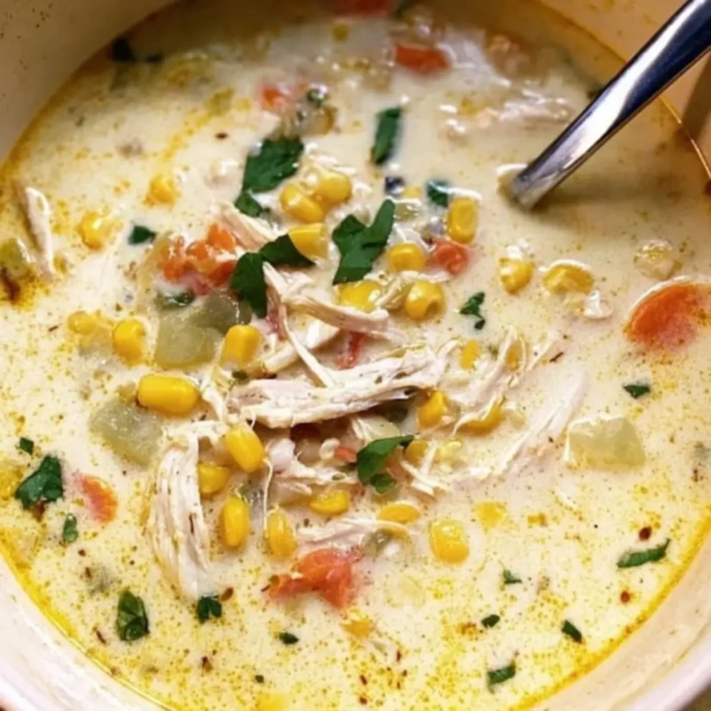 Creamy Chicken Vegetable Soup