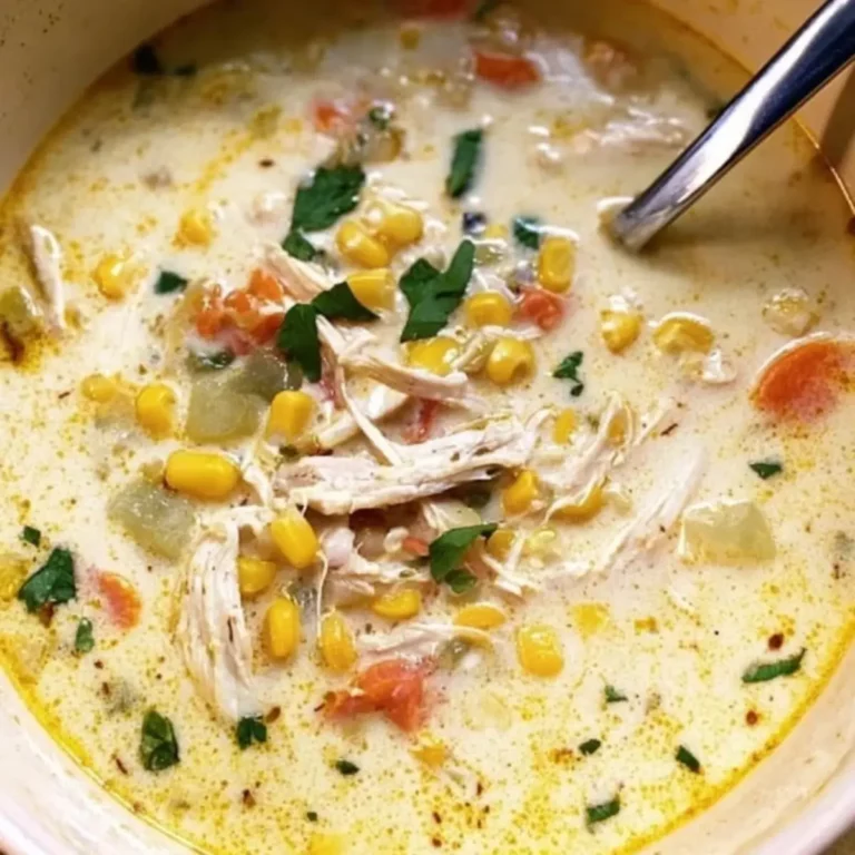 Creamy Chicken Vegetable Soup