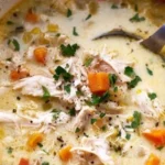 Creamy Chicken Vegetable Soup