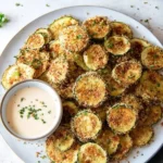 Crispy Baked Zucchini Chips