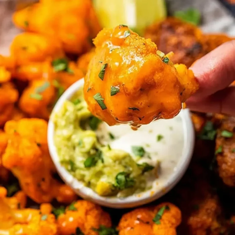 Crispy Buffalo Cauliflower Wings