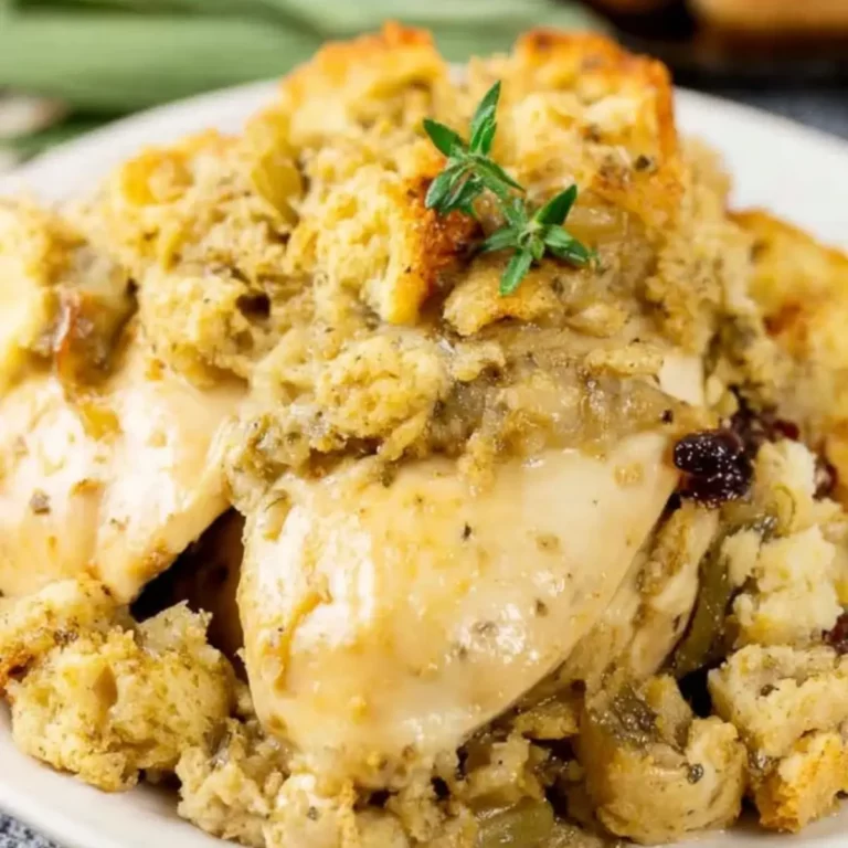 Crock Pot Chicken and Stuffing