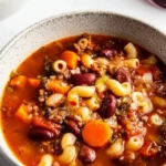 Crockpot Pasta Fagioli Soup