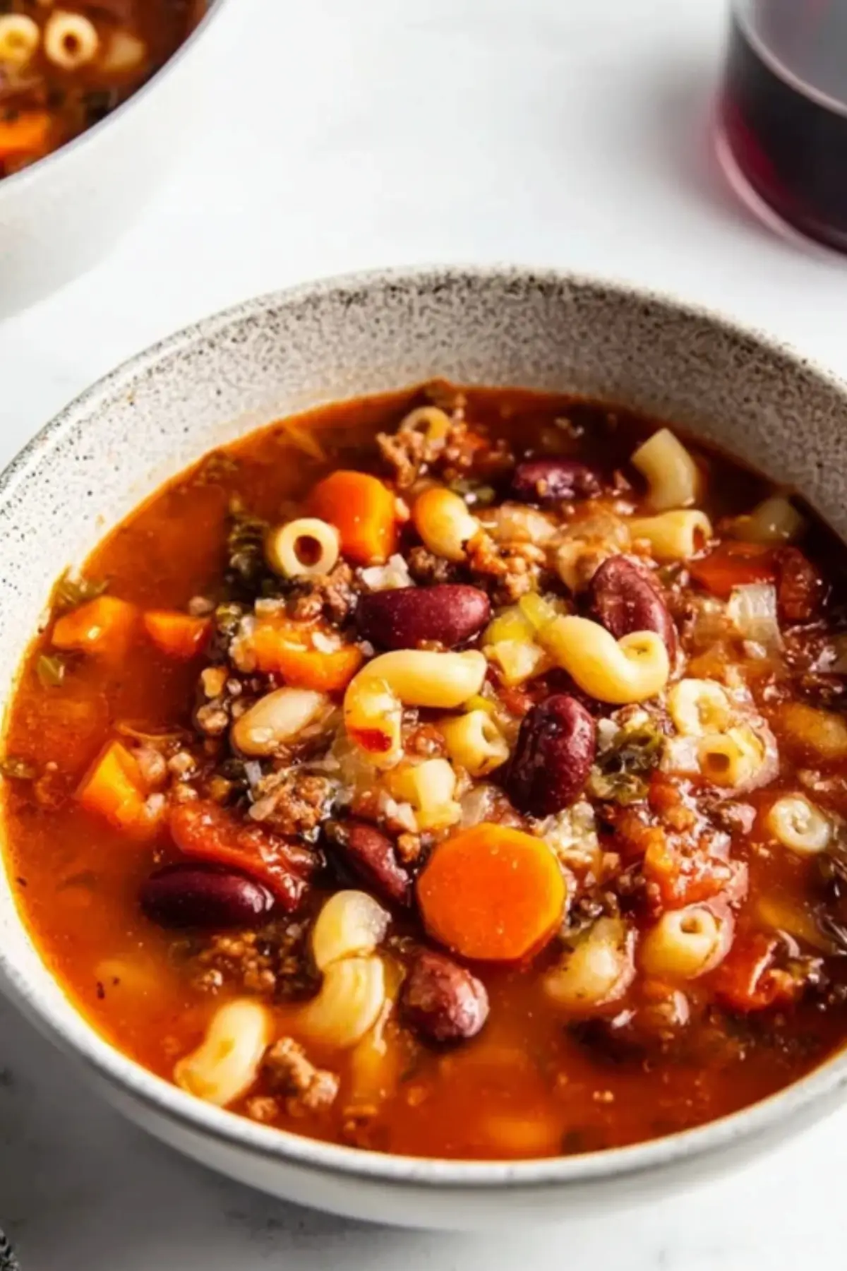 Crockpot Pasta Fagioli Soup
