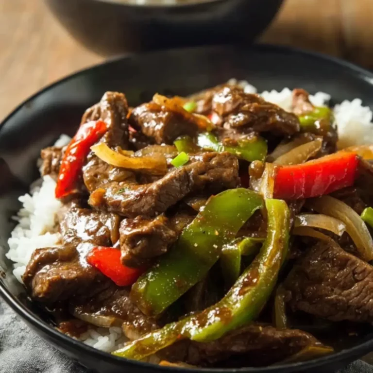 Crockpot Pepper Steak