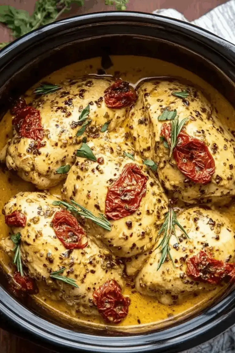 Dump & Go Crockpot Marry Me Chicken – Easy 5-Minute Prep Recipe