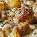 Garlic Parmesan Crockpot Chicken and Potatoes