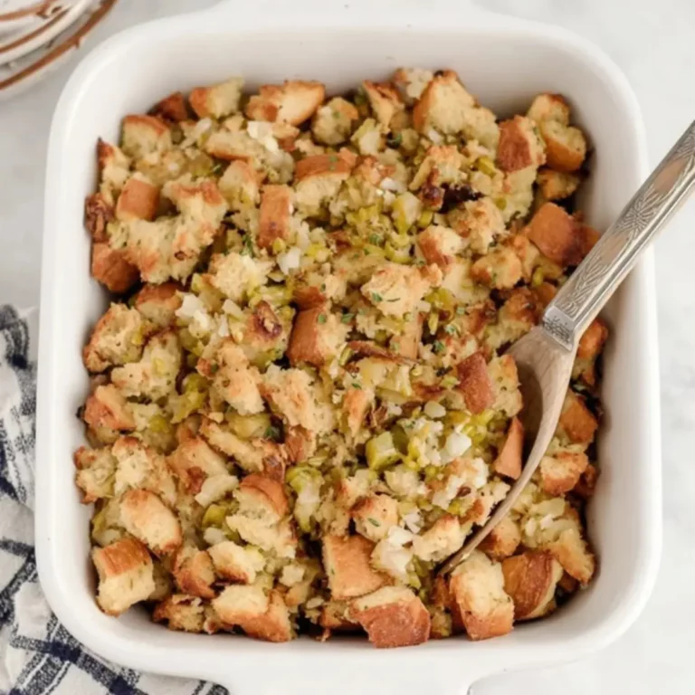 HOMEMADE THANKSGIVING STUFFING