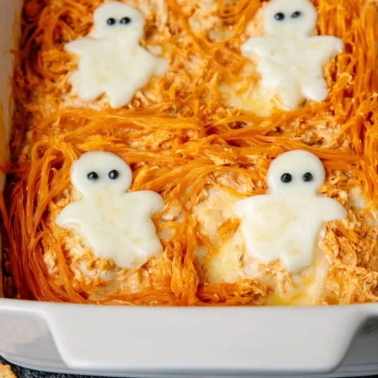Halloween Buffalo Chicken Dip