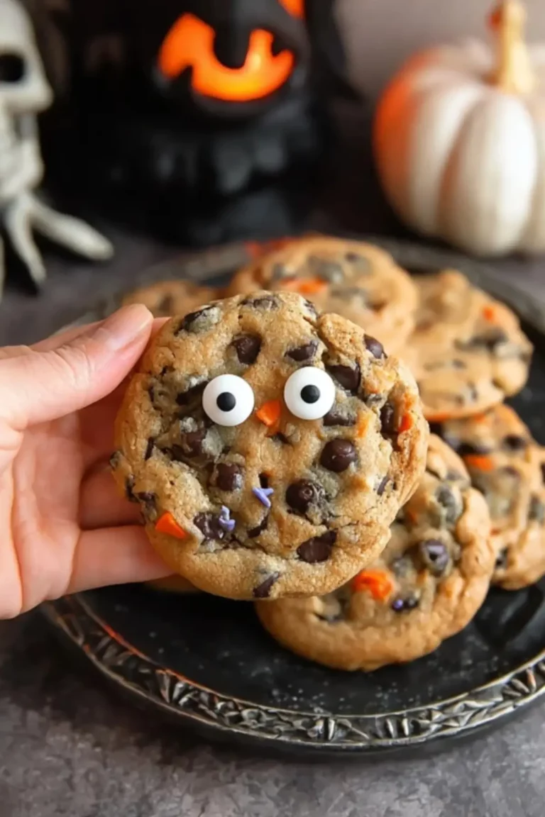 Halloween Chocolate Chip Cookies