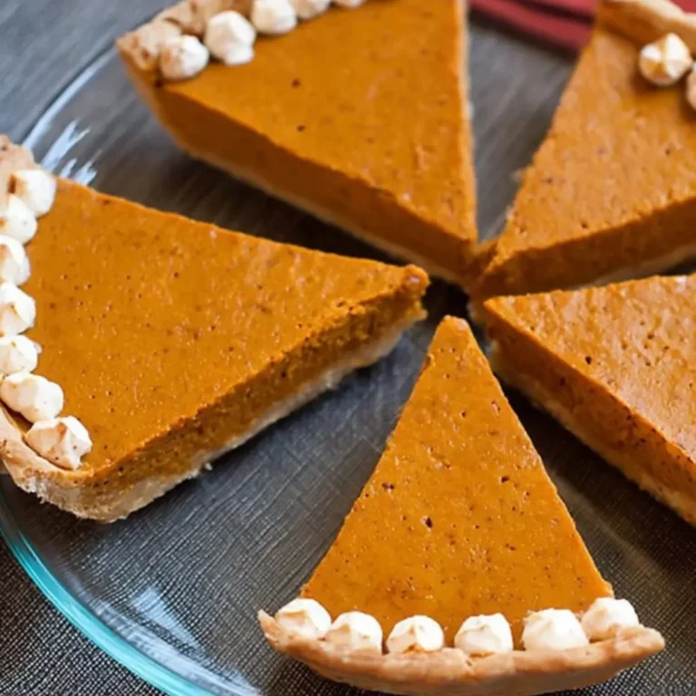 Healthy Pumpkin Pie