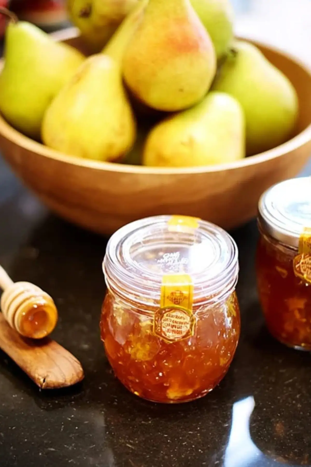 Homemade Spiced Honey Pear Jam