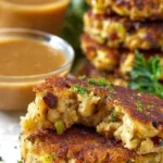 Leftover Stuffing Cakes