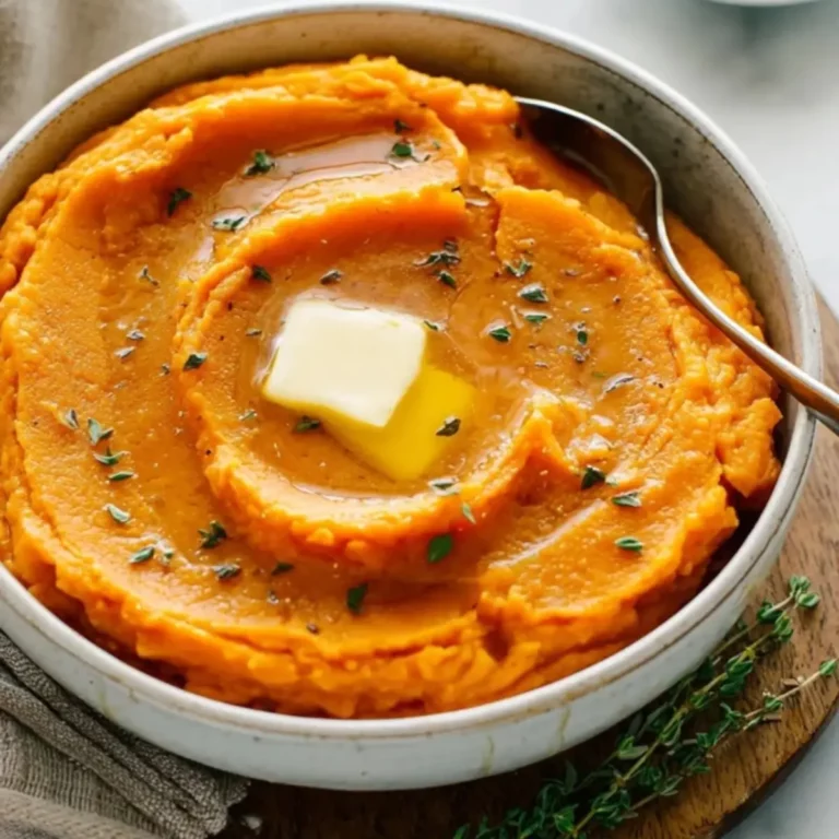 Mashed Sweet Potatoes