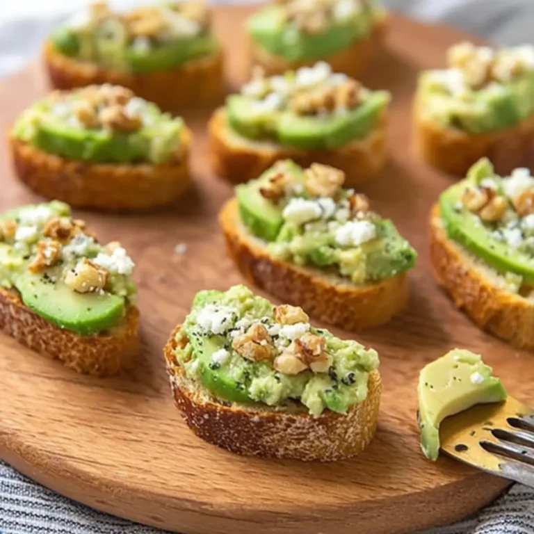Miniature Avocado Toasts