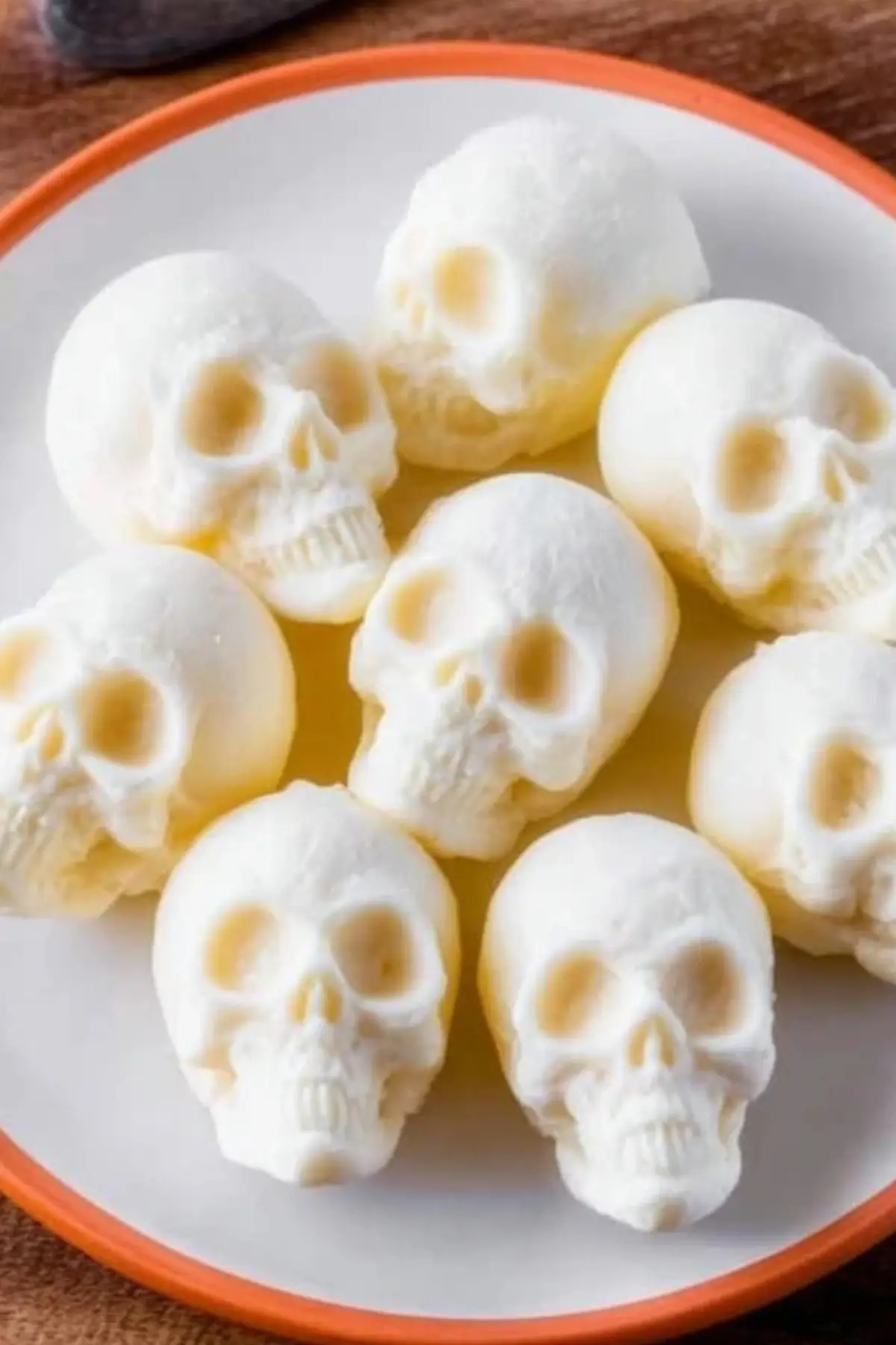 Mozzarella Cheese Skulls