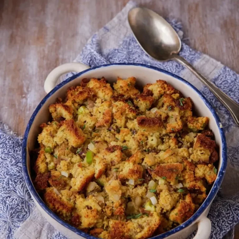 Old-Fashioned Cornbread Dressing