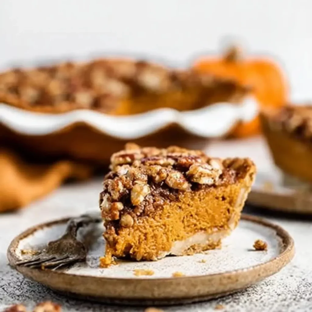 Praline Pumpkin Pie