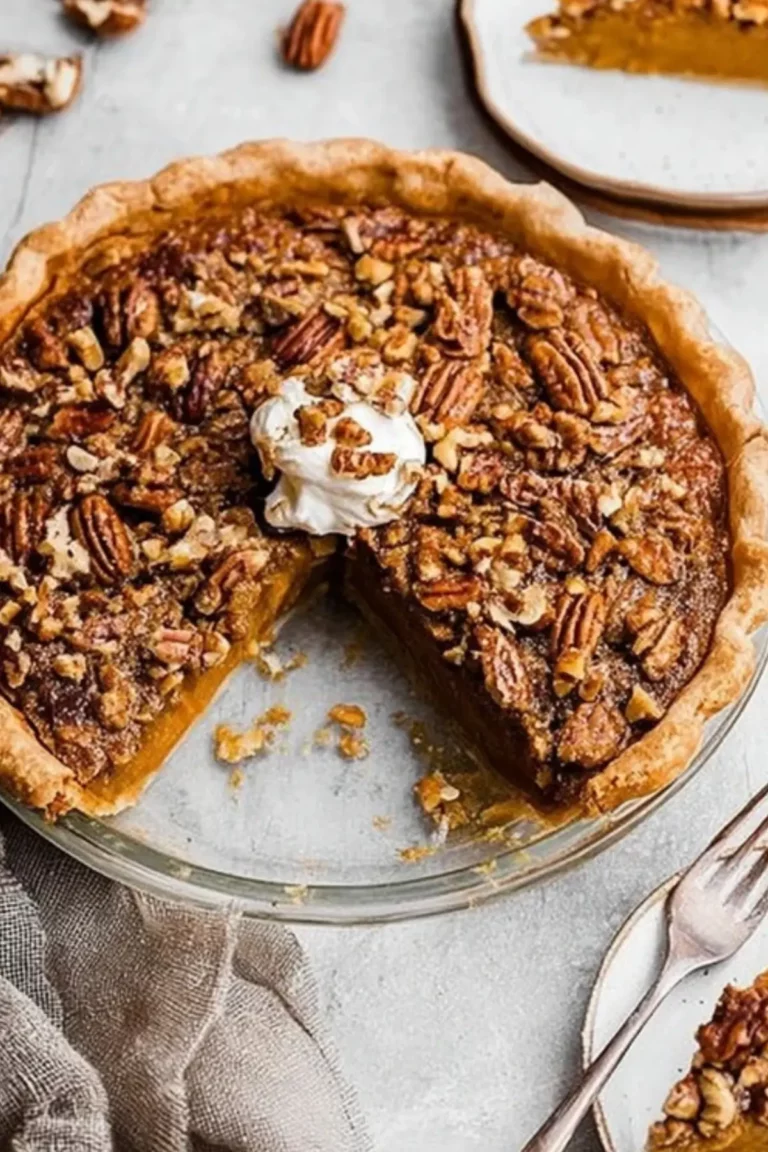 Praline Pumpkin Pie