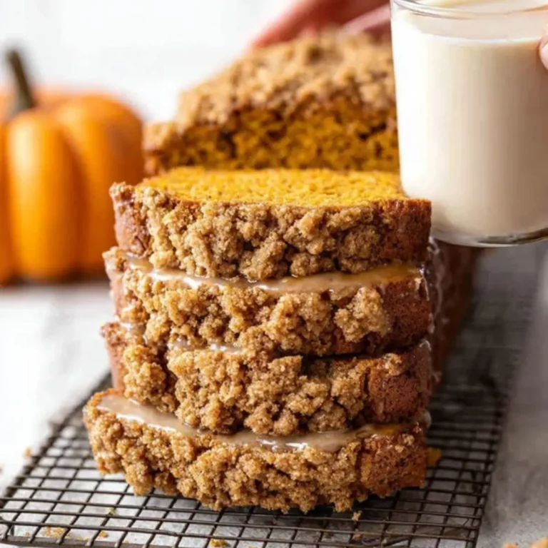 Pumpkin Bread with Maple Glaze