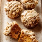 Pumpkin Crumb Cake Muffins