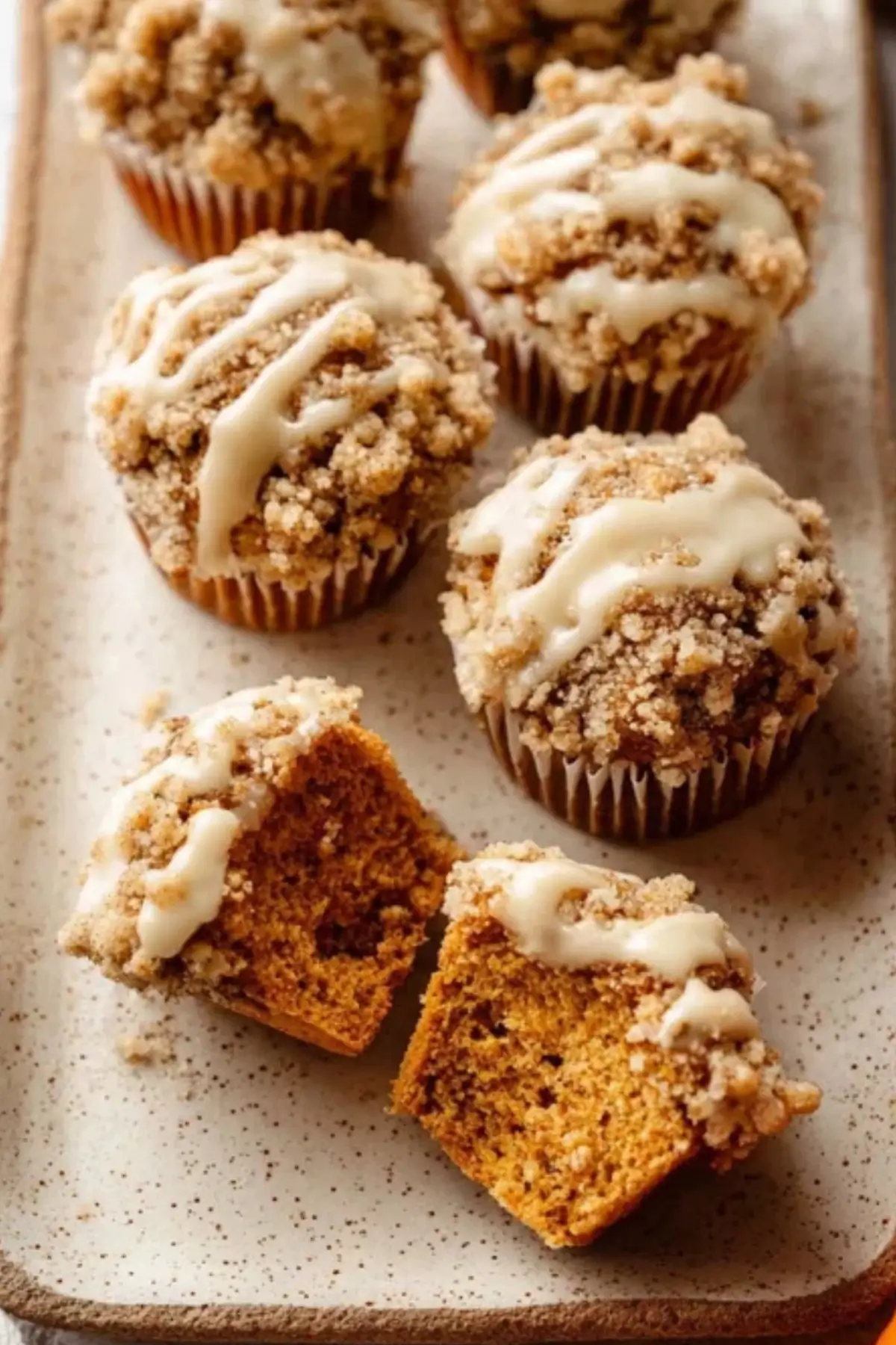 Pumpkin Crumb Cake Muffins