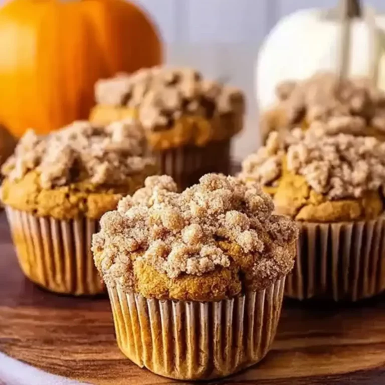 Pumpkin Crumb Muffins