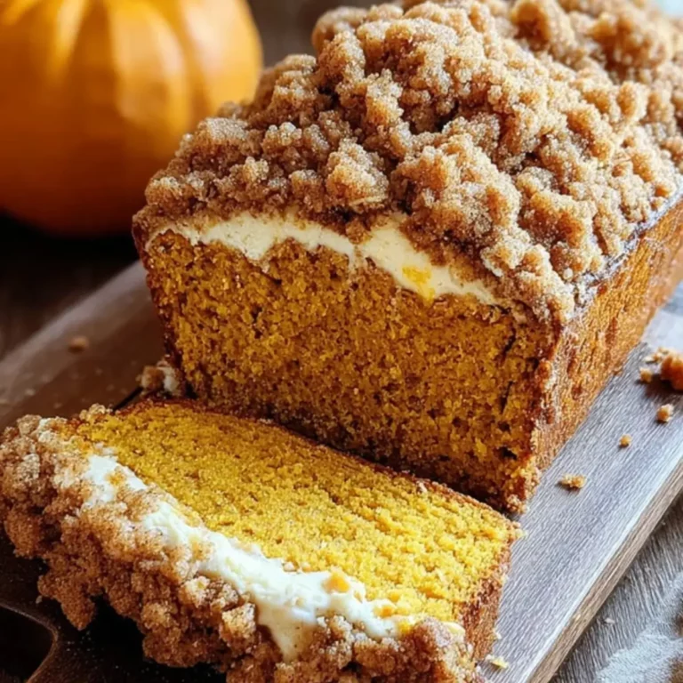 Pumpkin Streusel Bread