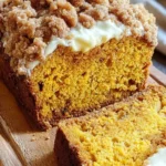 Pumpkin Streusel Bread