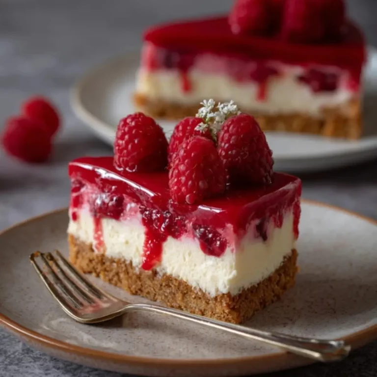 Raspberry cheesecake