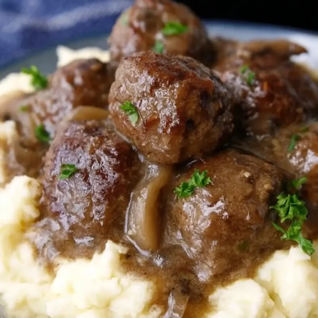 Salisbury Steak Meatballs
