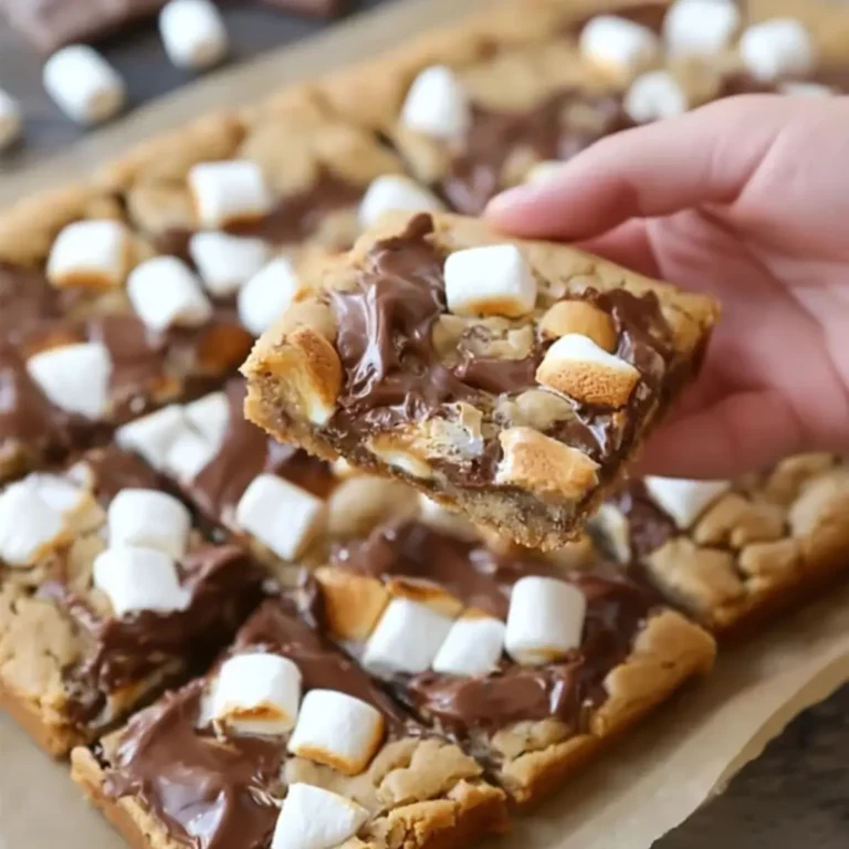 S’mores Cookie Bars