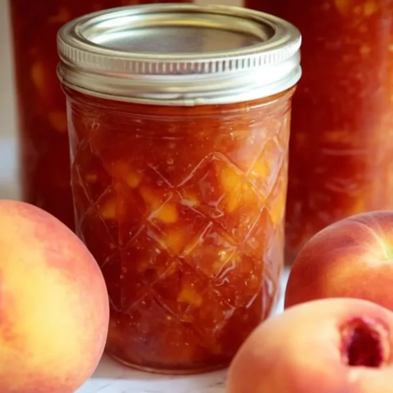Spiced Peach Jam