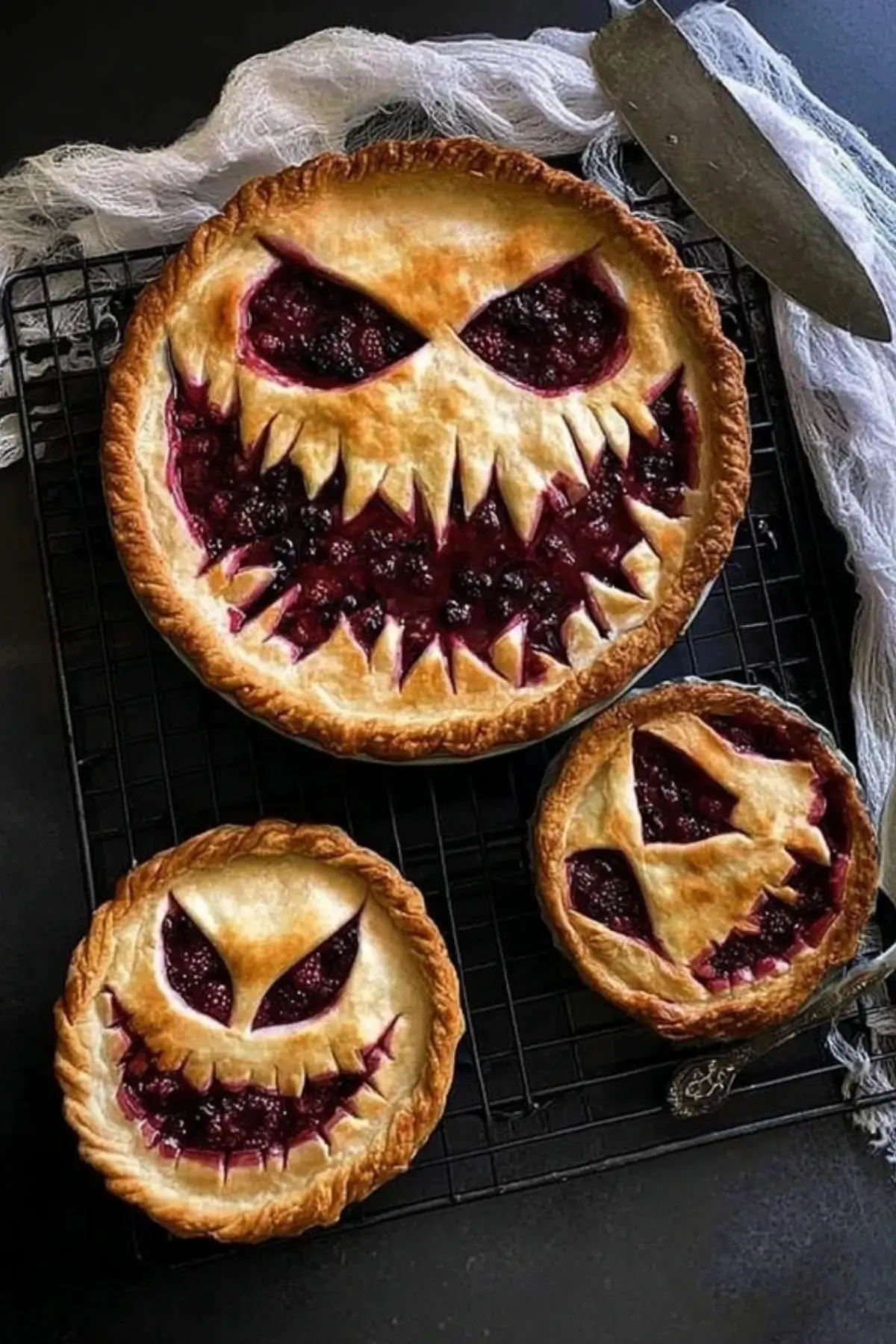 Spooky Good Berry Pie