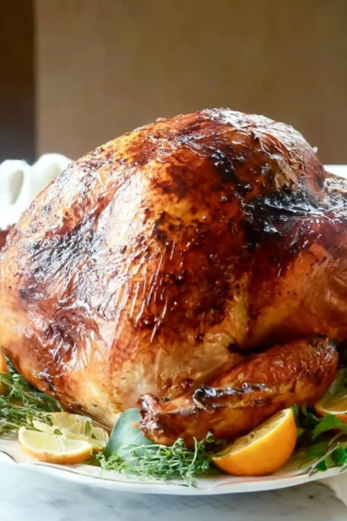 Super Juicy Turkey Baked In Cheesecloth