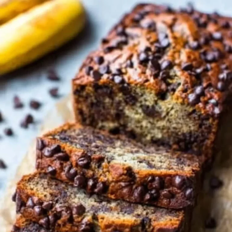 Super Moist Chocolate Chip Banana Bread