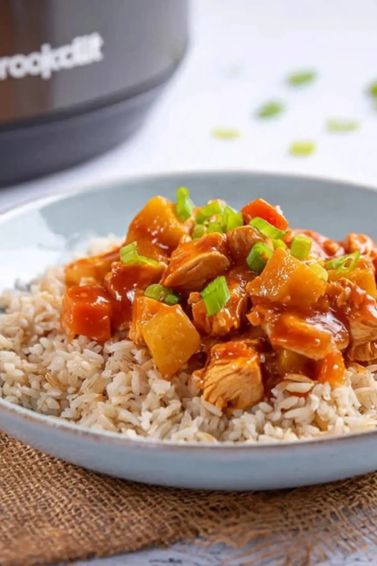 Sweet Hawaiian Crockpot Chicken