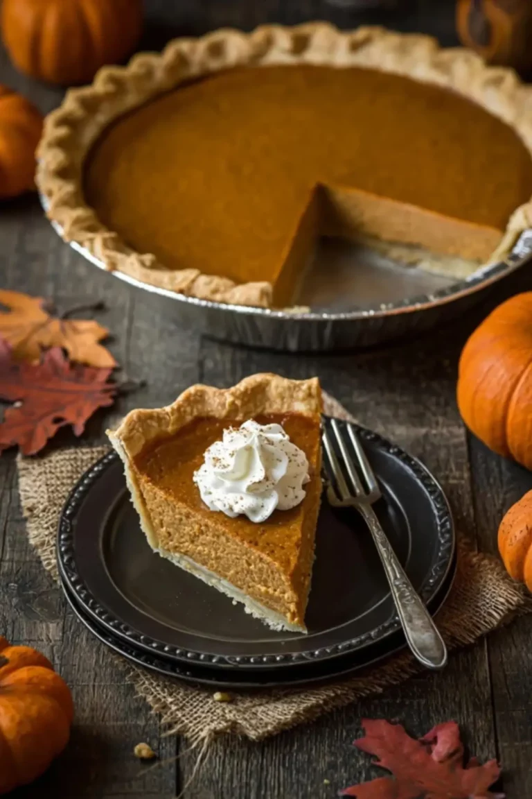 Thanksgiving Pumpkin Pie