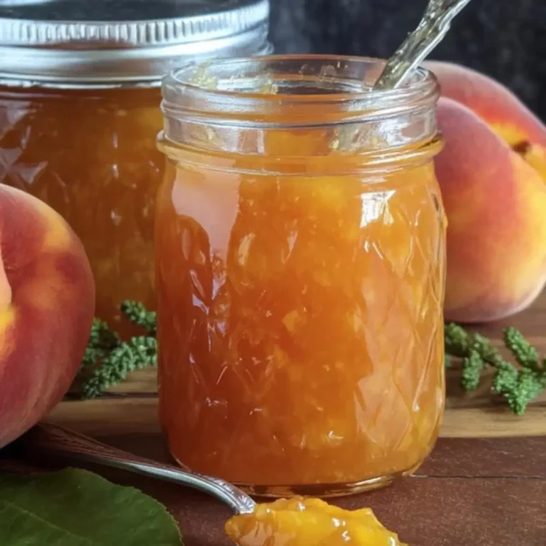 Vanilla Peach Jam