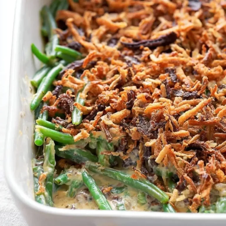 Vegan Green Bean Casserole