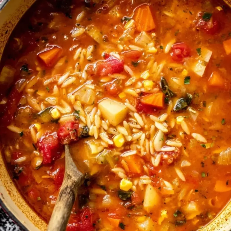 Vegetable Orzo Soup