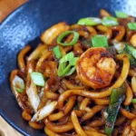 Yaki Udon with Shrimp