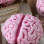 Zombie Brain Cupcakes